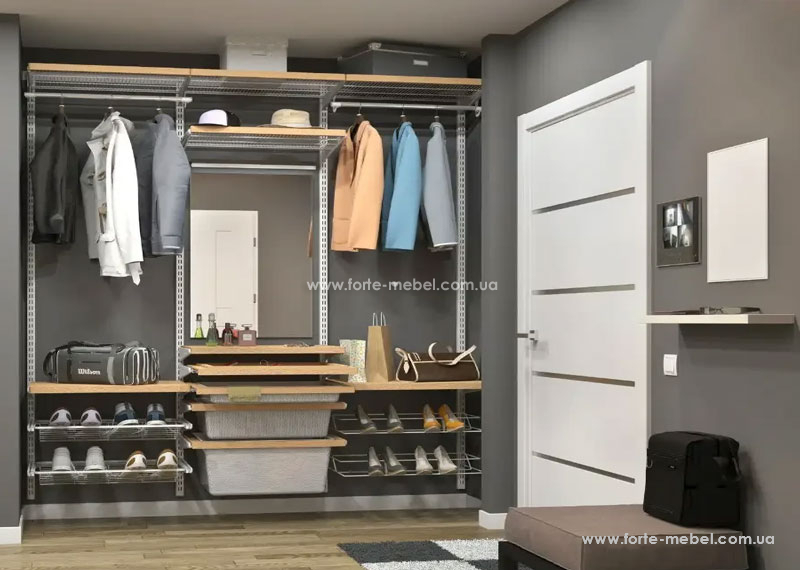 Сучасна гардеробна 